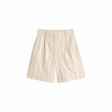 Pantalones mujer Shorts THINKING MU Lia Raw Stripes