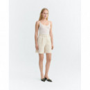 Pantalones mujer Shorts THINKING MU Lia Raw Stripes