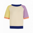 camisetas mujer Top KING LOUIE Niko Sheer Lilac - Lido