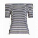camisetas mujer Top KING LOUIE Nives Beacon Blue