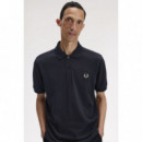 Polos Polo FRED PERRY M6000 T73 Azul Marino