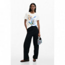 Camisetas Mujer Camiseta DESIGUAL Zurich