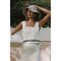 Camisetas Mujer Top THE TINY BIG SISTER Buttoned