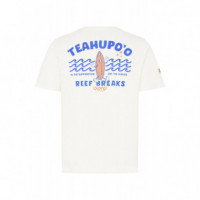 Camisetas Hombre Camiseta BLEND Sun Island Snow White