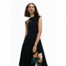 Vestidos Vestido DESIGUAL Leyter Asimétrico Flores