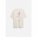 Camisetas Hombre Camiseta ARMEDANGELS Maarkos Un-wasted Pure