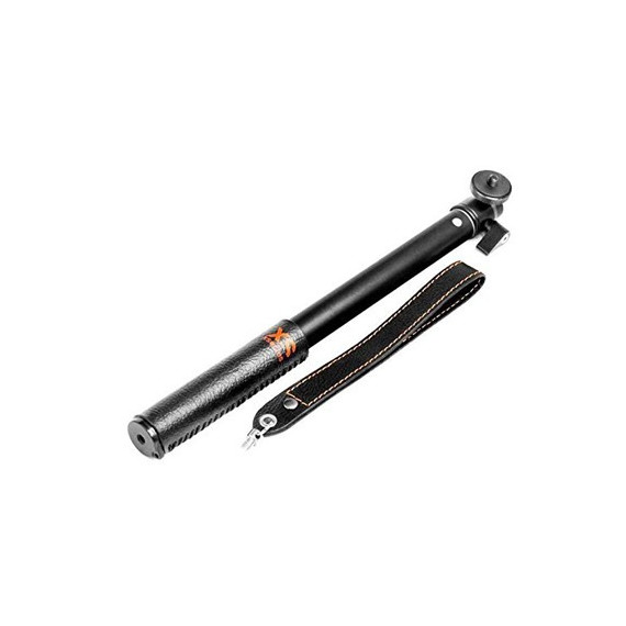 XS XSORIES BIG U-SHOT Palo Selfie Camara-Movil de Piel DELUXE hasta 94cm Negro