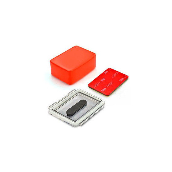 GOPRO Acc Compatible Flotador Puerta Trasera Floaty Backdoor + Cristal