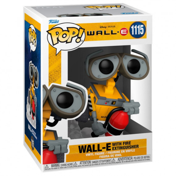FUNKO Pop Wall-e con Extintor Disney Pixar 1115