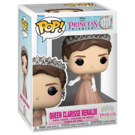 FUNKO Pop Queen Clarisse Renaldi Princesa por Sorpresa Disney 1731