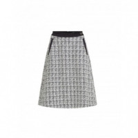 KARL LAGERFELD - Boucle Skirt - B83 - B3W12019/B83