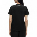 KARL LAGERFELD - signature hem t-shirt - 999 - B3W17065/999