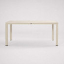 Mesa de Jardín Kyra 180X90 Cm. de Exterior Color Arena  Aluminio y Tablero Cerámico Hartman®  HARTMAN OUTDOOR FURNITURE