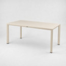 Mesa de Jardín Kyra 180X90 Cm. de Exterior Color Arena  Aluminio y Tablero Cerámico Hartman®  HARTMAN OUTDOOR FURNITURE