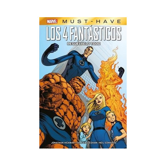 MARVEL MUST HAVE LOS 4 FANTASTICOS. RESUELVELO TODO