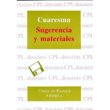 Cuaresma. Sugerencias y materiales