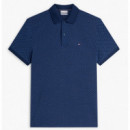 TOMMY HILFIGER - MICROPRINT PIQUE REG POLO - DCC - F|MW0MW43280/DCC