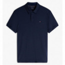 TOMMY HILFIGER - PERFORMANCE TEXTURE REG POLO - DCC - F|MW0MW43424/DCC