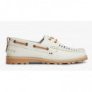 TOMMY HILFIGER - Hilfiger Braided Lth Boat Shoe - Ybl - F|FM0FM05892/YBL