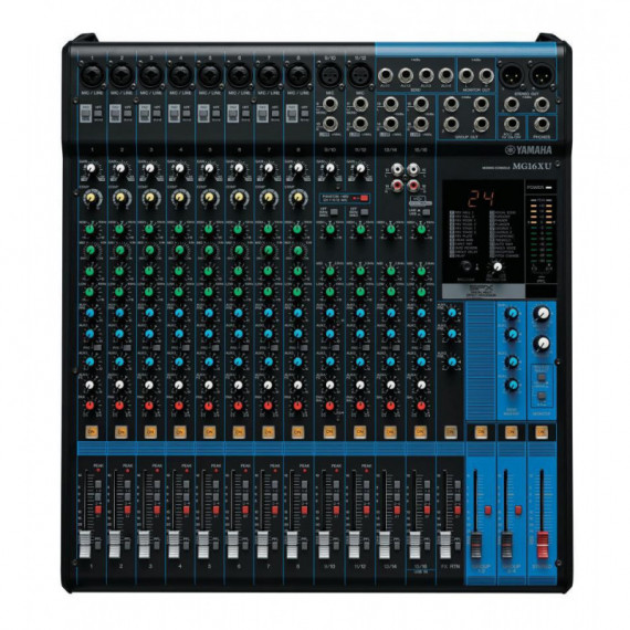 MESA MEZCLAS YAMAHA 16CH CON EFECTOS + USB