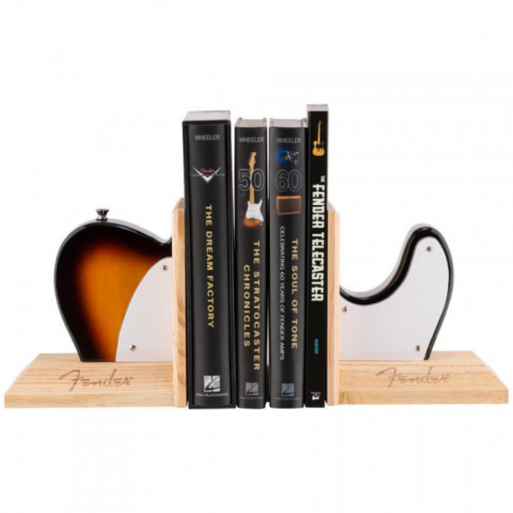 Soporte FENDER Libros Telecaster Body Bookends 3TS