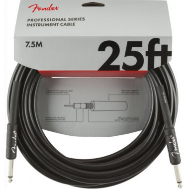 CABLE FENDER JACK-JACK 7.5 METROS NEGRO