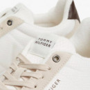 Zapatillas deportivas con mezcla de texturas