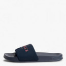 Chanclas con logo