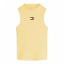 CAMISETA SLIM BADGE RIB MOCK