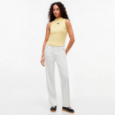 CAMISETA SLIM BADGE RIB MOCK