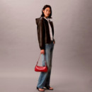 Bolso de Hombro Pequeño con Logo Monograma  CALVIN KLEIN
