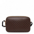 Bolso cruzado con logo monograma en todo el artículo