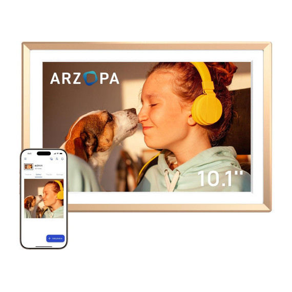 MARCO DIGITAL ARZOPA D10 DORADO CHAMPANGNE