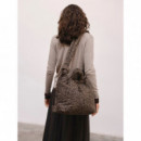 OLEND Bolsos Bolso Mochila ölend Ona Cotton Soft Bag Leopard