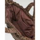 OLEND Bolsos Bolso Mochila ölend Ona Cotton Soft Bag Leopard