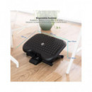 TOOQ Reposapies Ajustable TQFR0603-B Negro