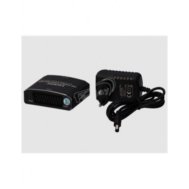 Convertidor Euroconector (Entrada) a HDMI (Salida) 1920X1200 con Salida De Audio E-CS100B