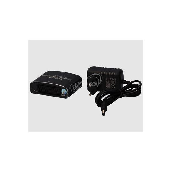 Convertidor Euroconector (Entrada) a HDMI (Salida) 1920X1200 con Salida De Audio E-CS100B