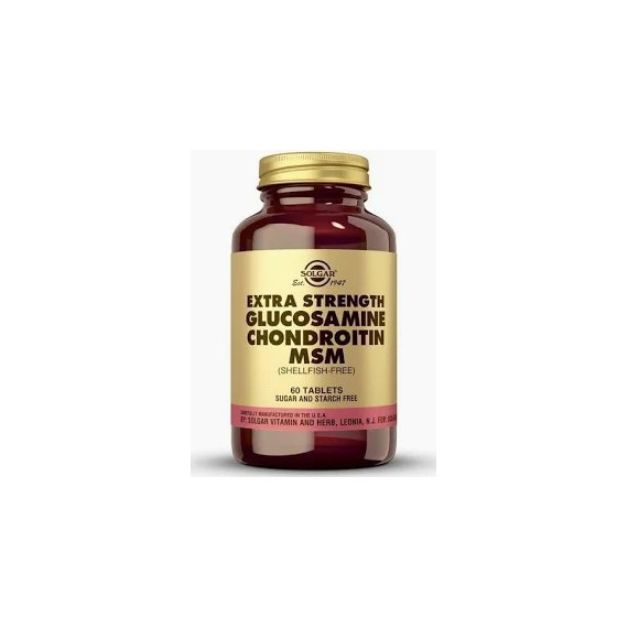 Glucosamina Condroitina Msm 60 Cap SOLGAR