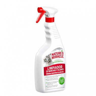 NATURES MIRACLE gato limpiador manchas/olores 473 ml