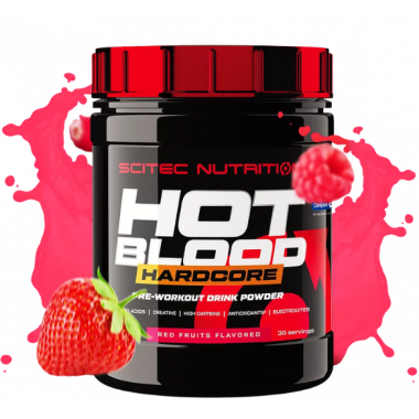 HOT BLOOD HARDCORE Scitec Nutrition - 375 gr