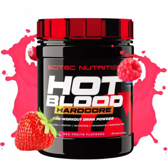 HOT BLOOD HARDCORE Scitec Nutrition - 375 gr
