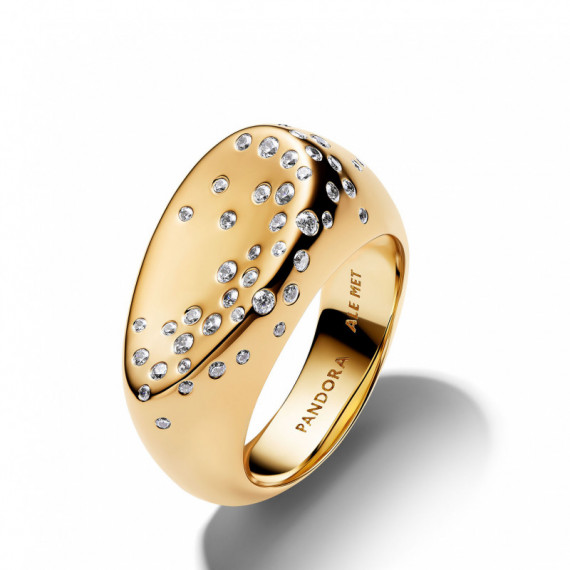 Pandora Anillo con circonita cúbica transparente 164671C01
