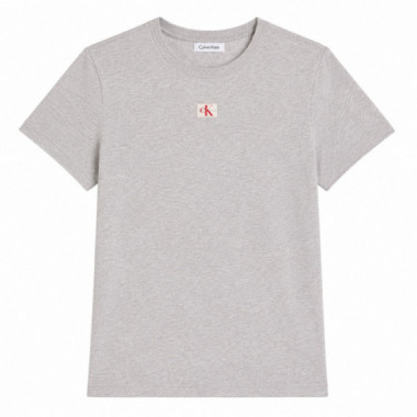 Camiseta de algod&oacute;n suave con insignia