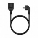 AISENS CABLE ALARGADOR DE ALIMENTACION 5M NEGRO