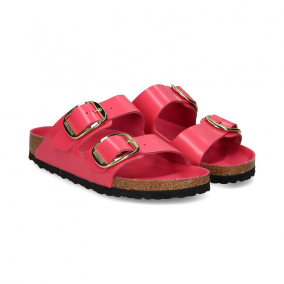 PALA 2 HEBILLAS CHAROL FUCSIA