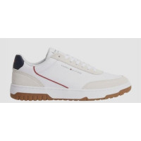 TOMMY HILFIGER - Th Basket Core Leather Suede Mix - 0GZ - F|FM0FM05881/0GZ