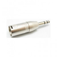 EUROCONNEX Adaptador Estereo XLR/M a Jack/M 6.3 1609