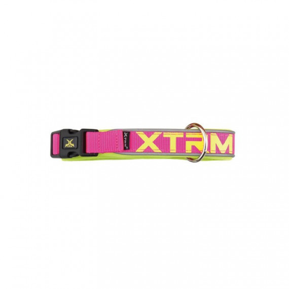 NAYECO perro collar X-trm neon flash fucsia 45-55 cm