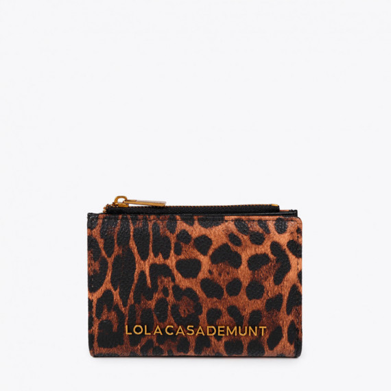 Lola Casademunt Monedero animal print LF2512010-25N